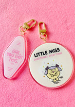 Load image into Gallery viewer, Little Miss Overthinks Everything - keychain
